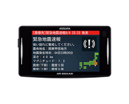 Cellstar AR - 824AW Laser/GPS Radar 18 - band Triple Sensor OBD - II Dashcam Link - WAFUU JAPAN