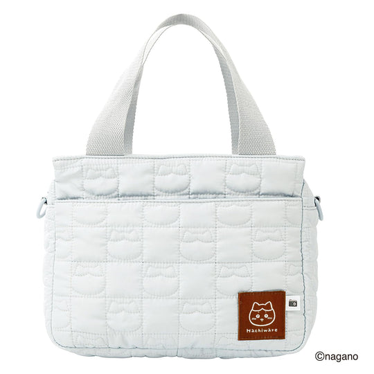 Chiikawa 2Way Quilting Bag Book Hachiwara Edition Crossbody Tote Bag - WAFUU JAPAN