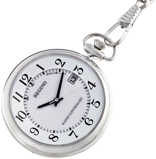 CITIZEN REGUNO Solar Powered Radio Controlled Pocket Watch KL7 - 914 - 11 - WAFUU JAPAN