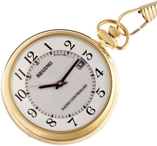 CITIZEN REGUNO Solar Powered Radio Controlled Pocket Watch KL7 - 922 - 31 - WAFUU JAPAN