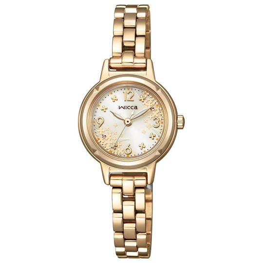 Citizen Wicca Solar Tech Watch Limited Edition KP3 - 627 - 91 Gold Women - WAFUU JAPAN