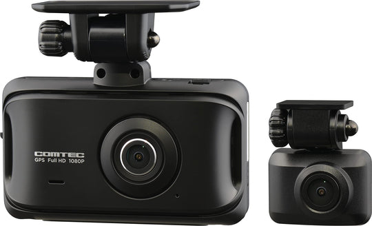 COMTEC Car Dash Cam Front and Rear Cameras Full HD GPS ZDR045 - WAFUU JAPAN