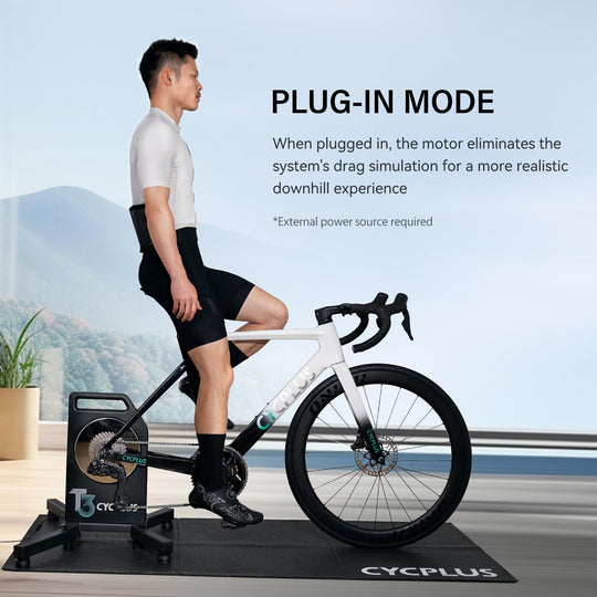 Cycplus T3 Bike Trainer — Realistic Indoor Cycling with Accurate App Power Data - WAFUU JAPAN