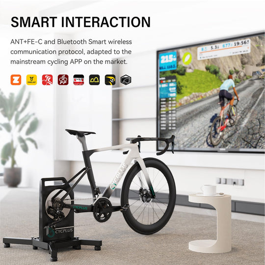 Cycplus T3 Bike Trainer — Realistic Indoor Cycling with Accurate App Power Data - WAFUU JAPAN