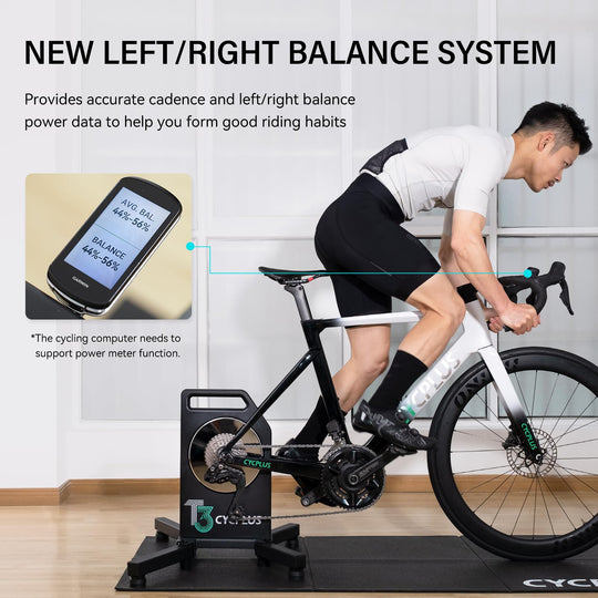 Cycplus T3 Bike Trainer — Realistic Indoor Cycling with Accurate App Power Data - WAFUU JAPAN