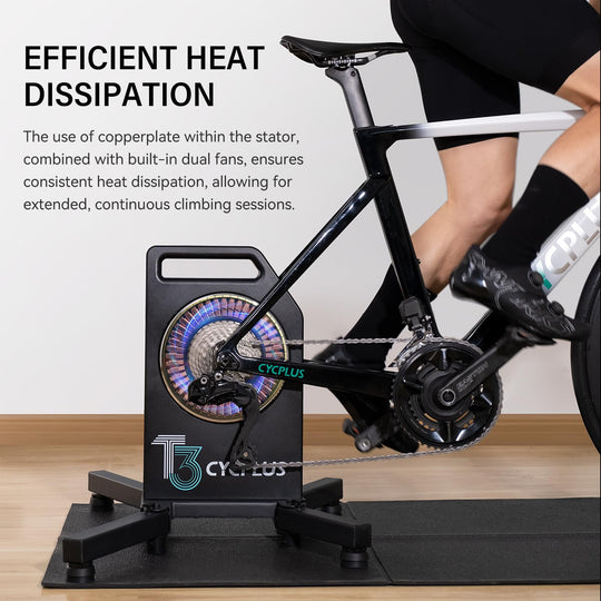Cycplus T3 Bike Trainer — Realistic Indoor Cycling with Accurate App Power Data - WAFUU JAPAN