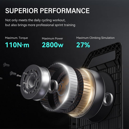 Cycplus T3 Bike Trainer — Realistic Indoor Cycling with Accurate App Power Data - WAFUU JAPAN