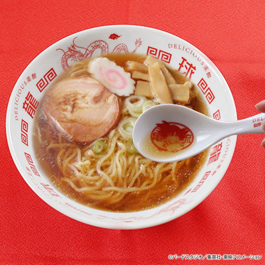 Delicious Saikan Dragon Ball ramen bowl and spoon set - WAFUU JAPAN