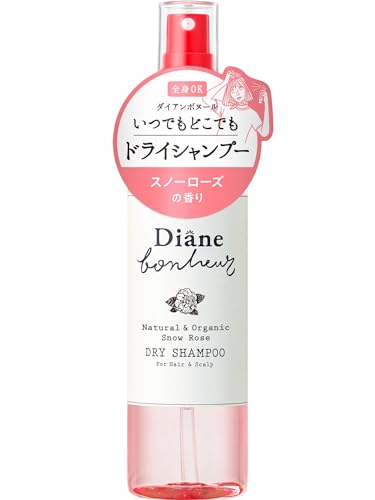 Diane Bonheur Dry Shampoo Snow Rose Fragrance 120ml - WAFUU JAPAN