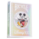 Bicycle Cartas Edição Limitada 100 Anos Disney Holográfico 10040761 Prata