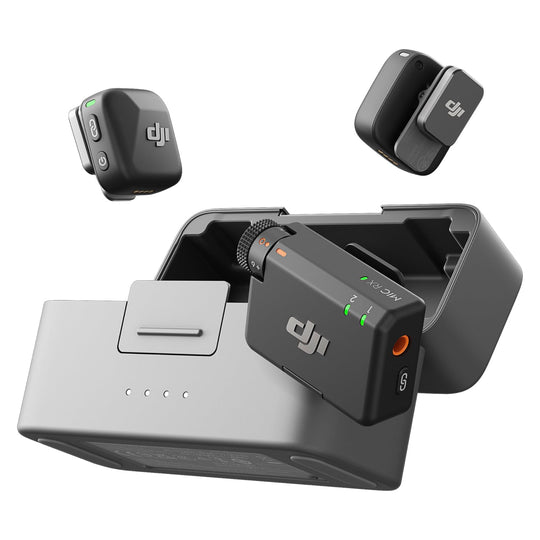 DJI Mic Mini Wireless Microphone System 2 TX 1 RX Lightweight High - Quality Audio - WAFUU JAPAN