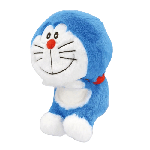 Doraemon Funbaruzu adorable round animal plush desk accessory - WAFUU JAPAN