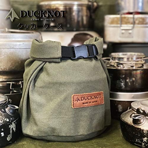 DUCKNOT Cooker Case 6 Canvas No. 8 Made in Japan (Coyote) - WAFUU JAPAN