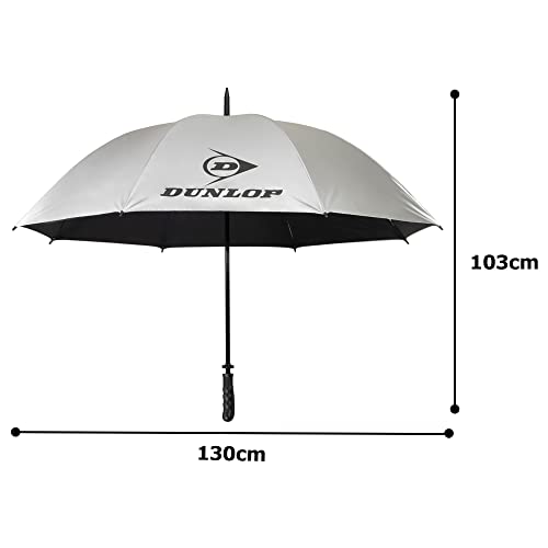 DUNLOP UV - Cut Parasol Sunshade Rainproof Umbrella 75cm Silver TAC - 808 - WAFUU JAPAN