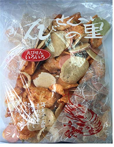 EBISENBEI NO SATO - Various baked and deep - fried snacks 280g - WAFUU JAPAN