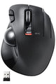Элеком Беспроводная Мышь Trackball 6 Кнопок M-XT3DRBK Черная