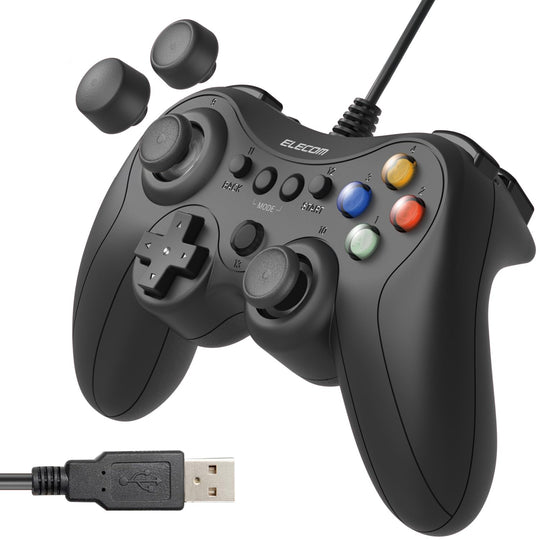 ELECOM Wired Xbox Gamepad Customizable Mechanical Trigger FPS Black JC - GP30XBK - WAFUU JAPAN