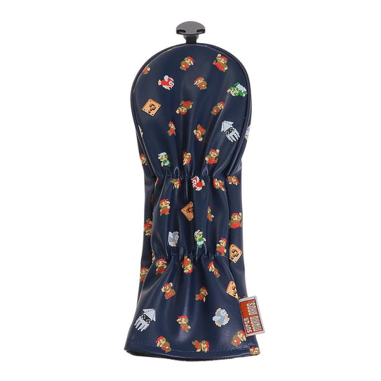 Enjoy Caddie Bag Super Mario Bros Fairway Wood Headcover (Navy) SBHF002 - WAFUU JAPAN