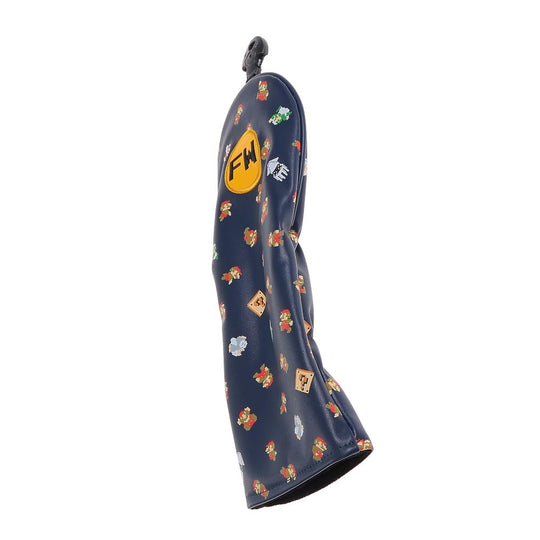 Enjoy Caddie Bag Super Mario Bros Fairway Wood Headcover (Navy) SBHF002 - WAFUU JAPAN