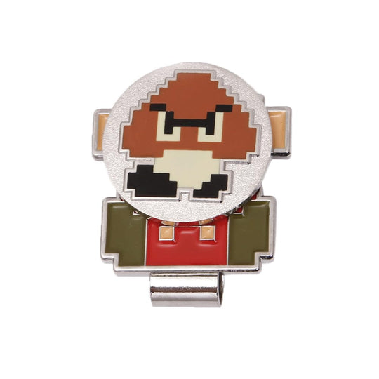 Enjoy Caddie Bag Super Mario Bros Golf Marker (Mario & Goomba) with Base - WAFUU JAPAN