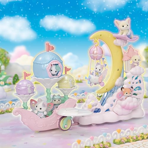 EPOCH Sylvanian Families Yuenchi Attraction Moonlight Parade in the Sky Set F - 39 - WAFUU JAPAN