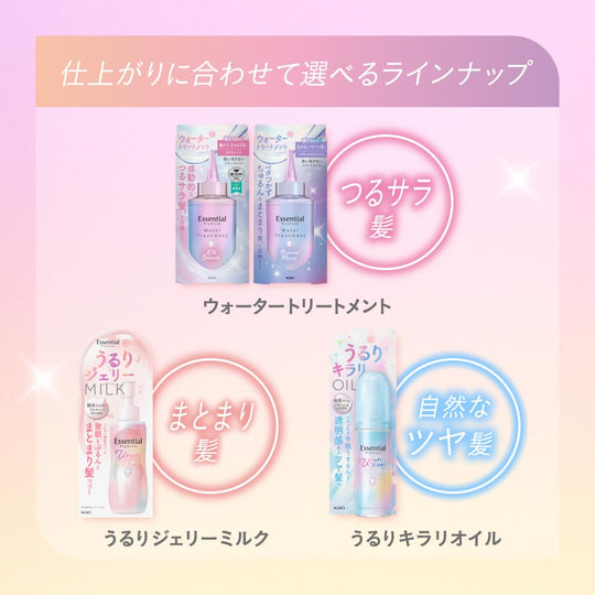 Essential Premium Hydrating Jelly Milk 140ml — White Peach & Musk - WAFUU JAPAN