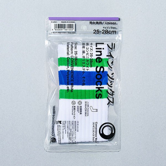 Family Mart Color Line Socks Convenience - WAFUU JAPAN