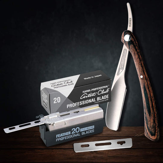 Feather Professional Blade PB - 20 20Blades Set of 5 - WAFUU JAPAN