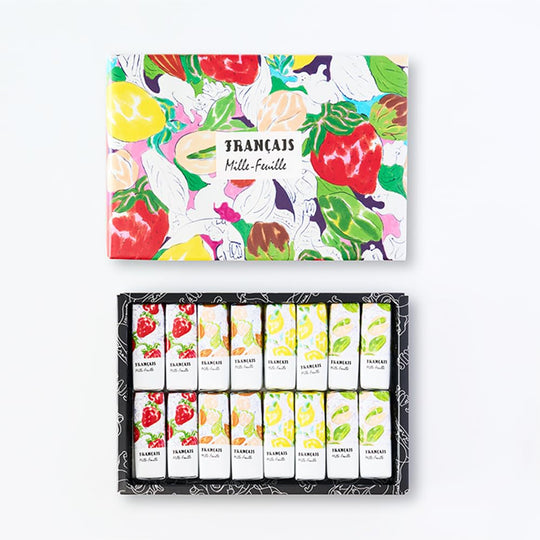 Francais Fruit Mille - feuille Assortment 16 pieces - WAFUU JAPAN