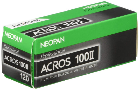 FUJIFILM Neopan 100 ACROS II 120 Black - and - White Film, 12 Exposures - WAFUU JAPAN