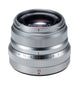 FUJIFILM prime lens X-mount, compact, may aperture ring 35mm F2 R WR Silver