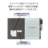 Fujitsu QUADERNO Electronic Paper Cover A5 FMVCV51BK Blue Black 205g - WAFUU JAPAN