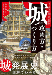 Fully Illustrated Full - Color Guide to Castle Attack and Construction Japanese - WAFUU JAPAN