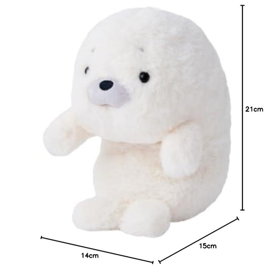 Funbaruzu Posture Pal Large Seal Plush - WAFUU JAPAN