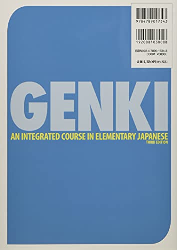 GENKI An Integrated Course in Elementary Japanese Teacher's Guide [Third Edition - WAFUU JAPAN