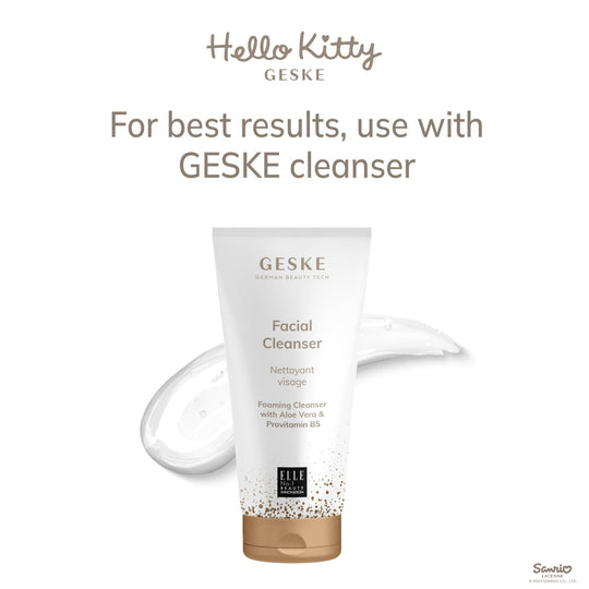 GESKE Hello Kitty 4 - in - 1 Sonic Facial Brush - WAFUU JAPAN