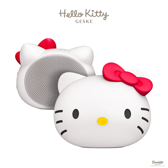 GESKE Hello Kitty 4 - in - 1 Sonic Facial Brush - WAFUU JAPAN