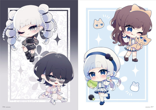 Girls Art Book Selected Illustrations 2025 Edition book - WAFUU JAPAN