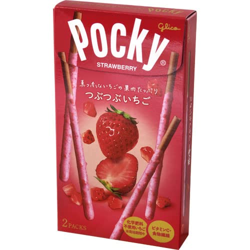 Glico Crunchy Strawberry Pocky (2 - pack) - WAFUU JAPAN