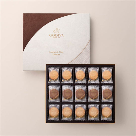 GODIVA Langdosha Cookie Assortment (52 Cookies) - WAFUU JAPAN