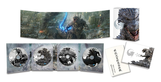 Godzilla Minus One 4K Ultra HD Blu - ray Deluxe Edition 4 - Disc Set - WAFUU JAPAN