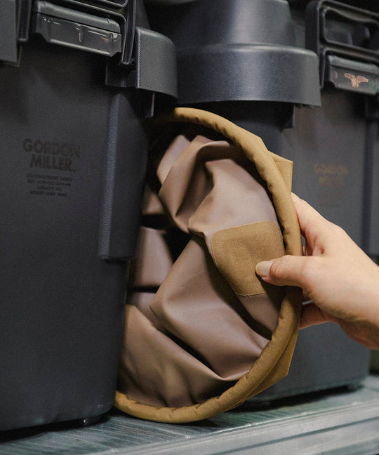 Gordon Miller Cordura Folding Car Bucket Trash Storage Organizer 1762323 Coyote Beige 12L - WAFUU JAPAN