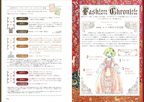 Gothic & Lolita Dictionary: Sweet and Decadent Guide with Illustrations and Trivia - WAFUU JAPAN