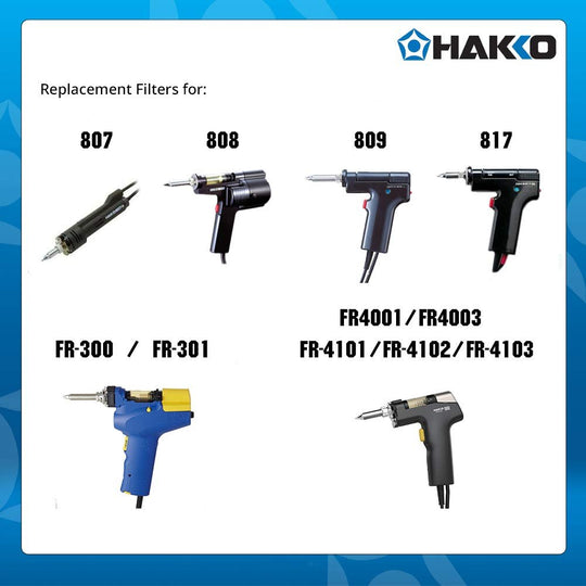 HAKKO Ceramic Paper Filter L (10 pcs) for FR - 310/FR - 4103 A5044 - WAFUU JAPAN