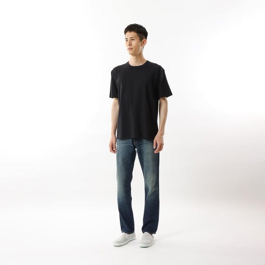 Hanes Beefy T-Shirt Short Sleeve Crew Neck Tagless 2 Pack H5180 - 2 Black - WAFUU JAPAN