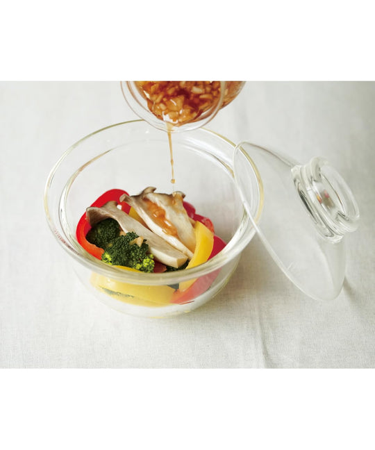 HARIO Glass rice bowl Life with glass series GXD - 600 - WAFUU JAPAN