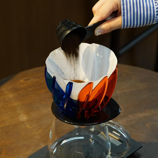 HARIO V60 Dripper SUIREN 02 Tricolor 1~4 Cups Coffee Hand Drip 2024 Limited Edition Spiral Rib VDSU - 02 - TRI - WAFUU JAPAN