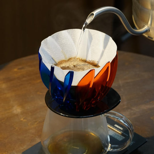 HARIO V60 Dripper SUIREN 02 Tricolor 1~4 Cups Coffee Hand Drip 2024 Limited Edition Spiral Rib VDSU - 02 - TRI - WAFUU JAPAN