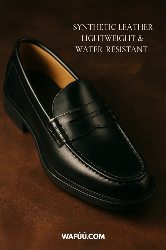 HARUTA Loafer Traditional 3E Synthetic Leather Men's 6550 Made in Japan - WAFUU JAPAN