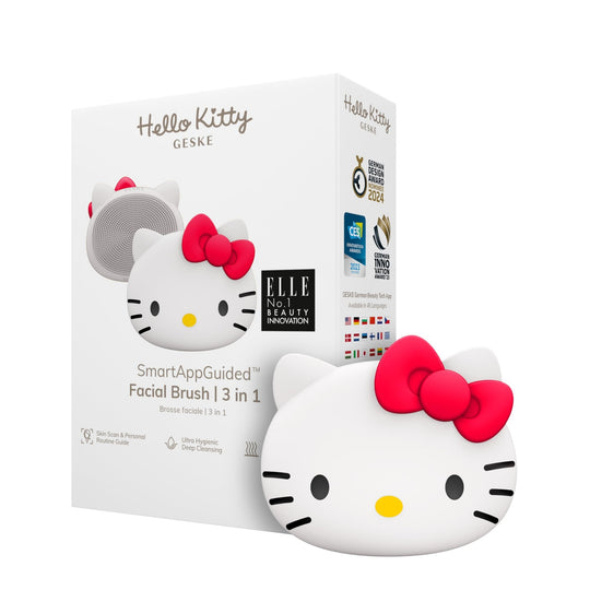 Hello Kitty 3 in 1 Facial Cleansing Brush by GESKE - WAFUU JAPAN